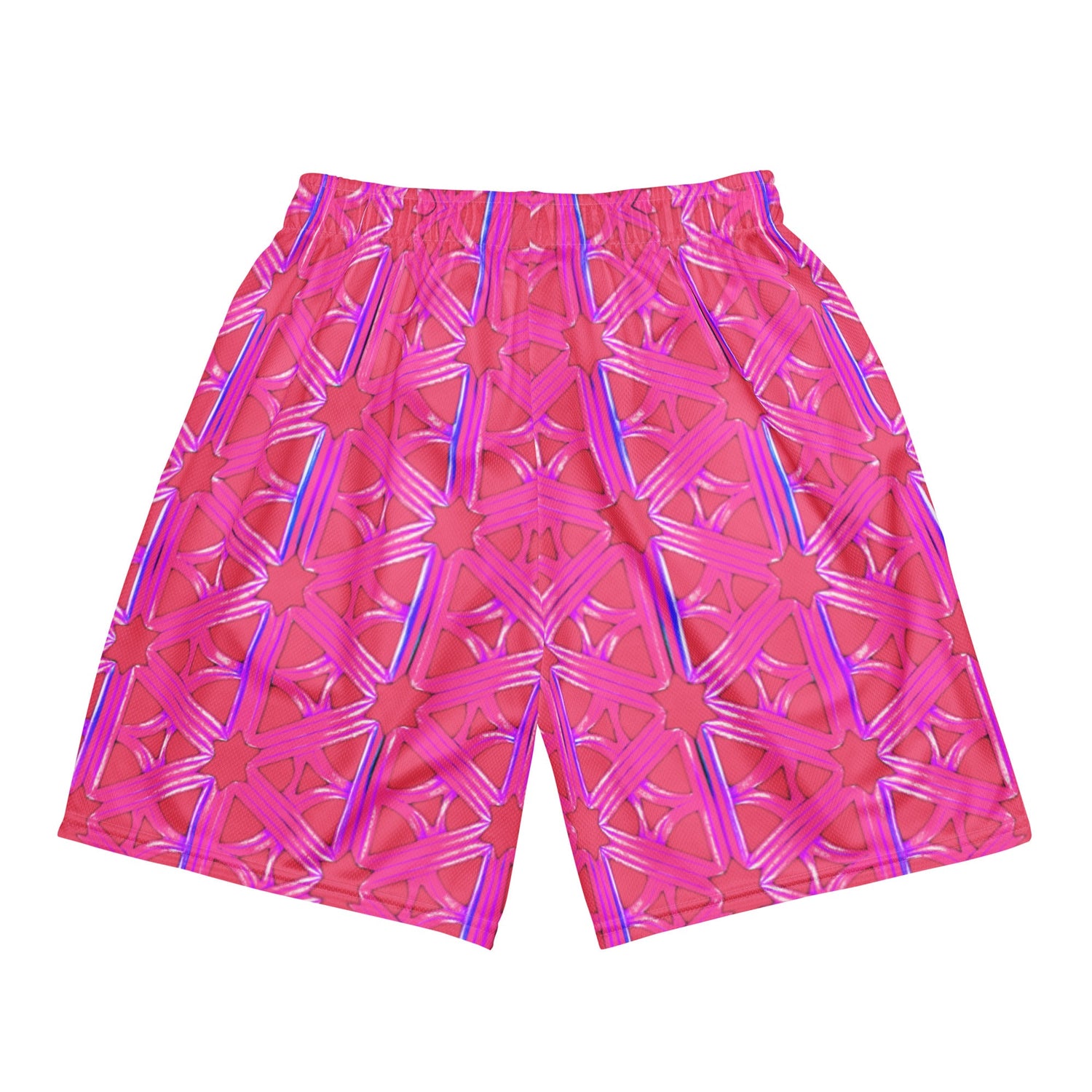 PINK MESH SHORTS