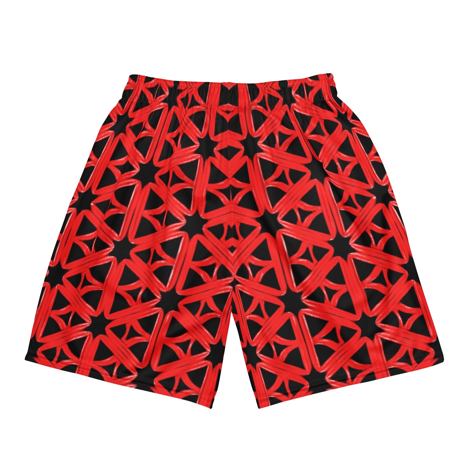 RED MESH SHORTS